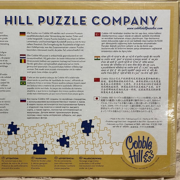 NEW Cobble Hill Horse Drawn Buggy 1,000 Piece Puzzle
Snowy Scene Family Time - Picture 11 of 11